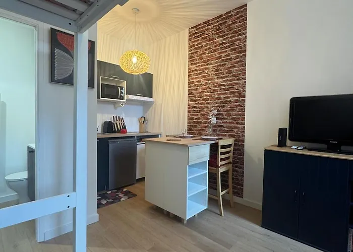 公寓 Le Coin Tranquille - Metro - Tram - Parking - Center